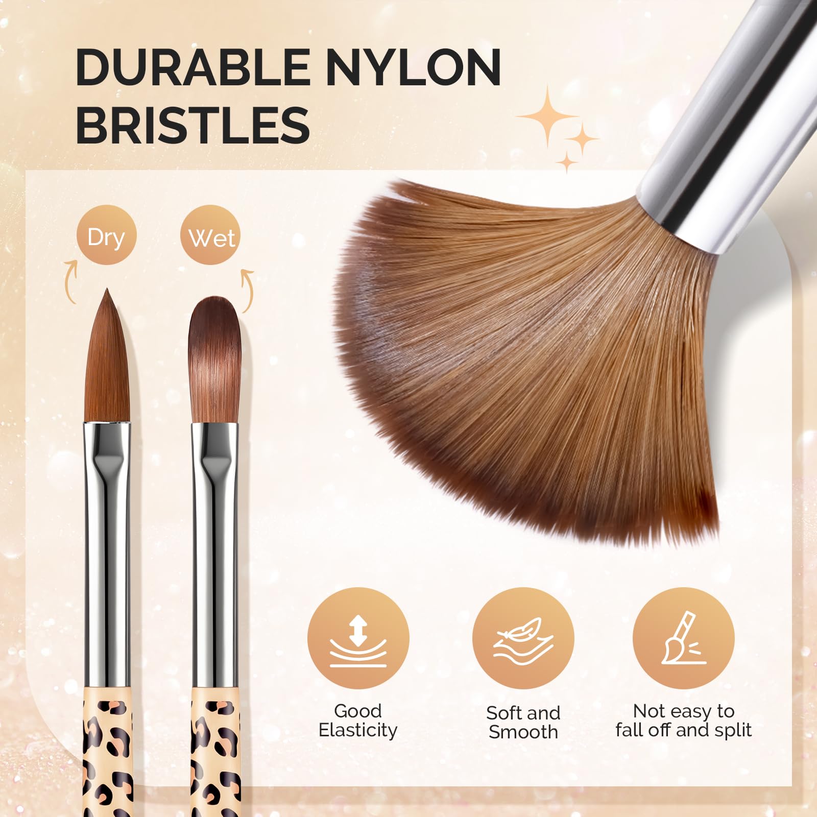 MelodySusie brushes standing in pen holder for tidy drying and storage