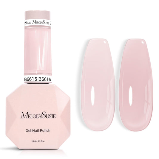 MelodySusie front bottle view showing label and pink shade benefit glossy finish