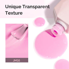 MelodySusie layered swatches demonstrating translucency to opaque build-up