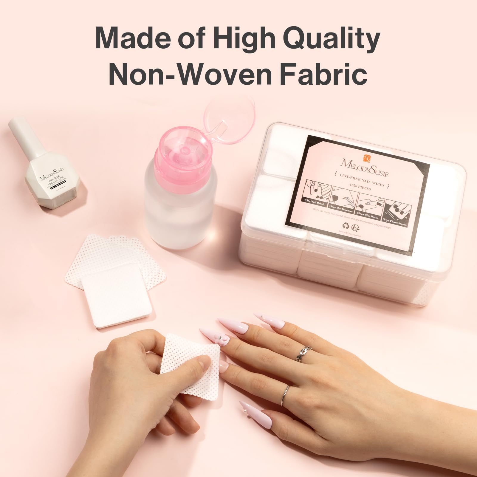 MelodySusie product label and contents clear for professional identification