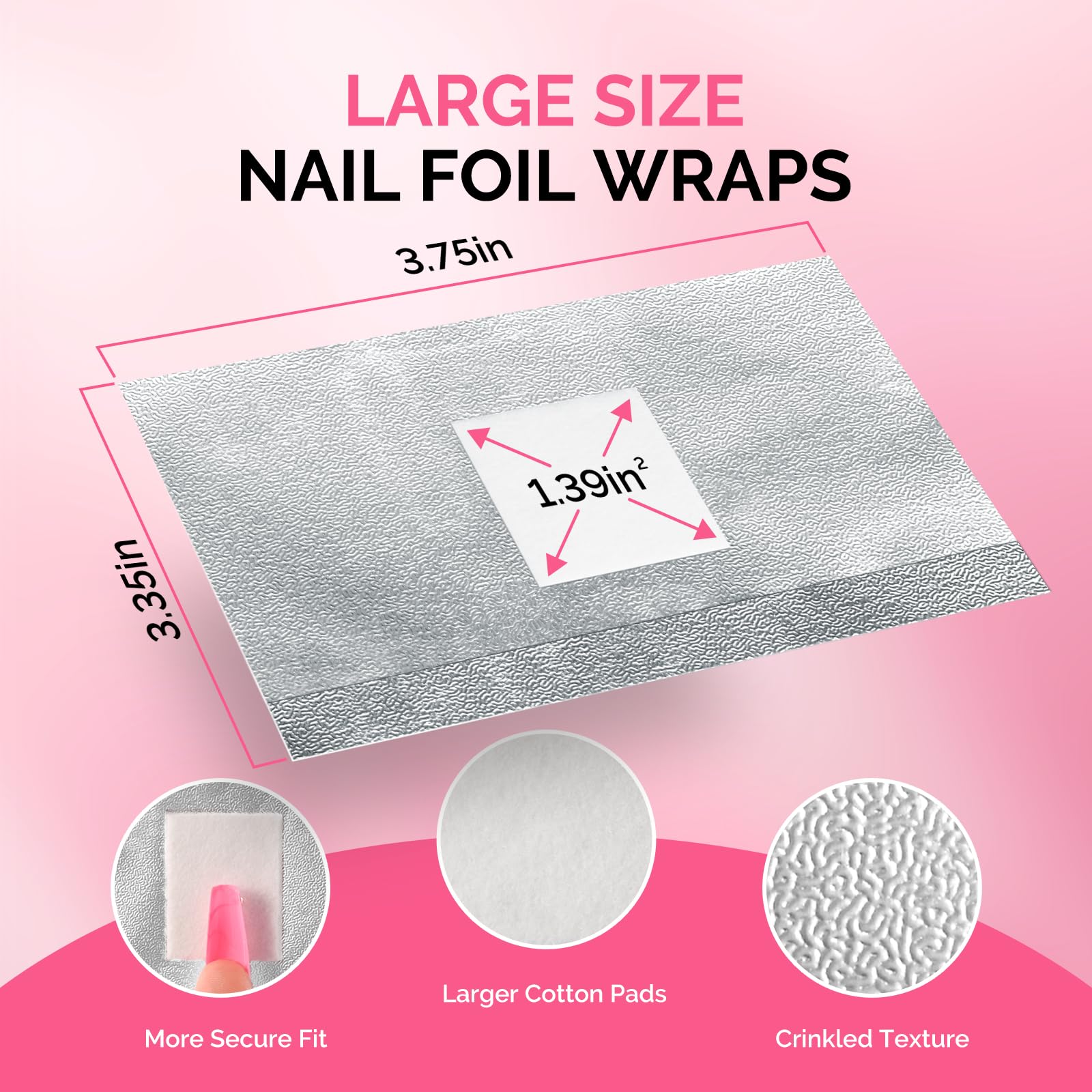 MelodySusie pad next to ruler showing large size for full nail coverage