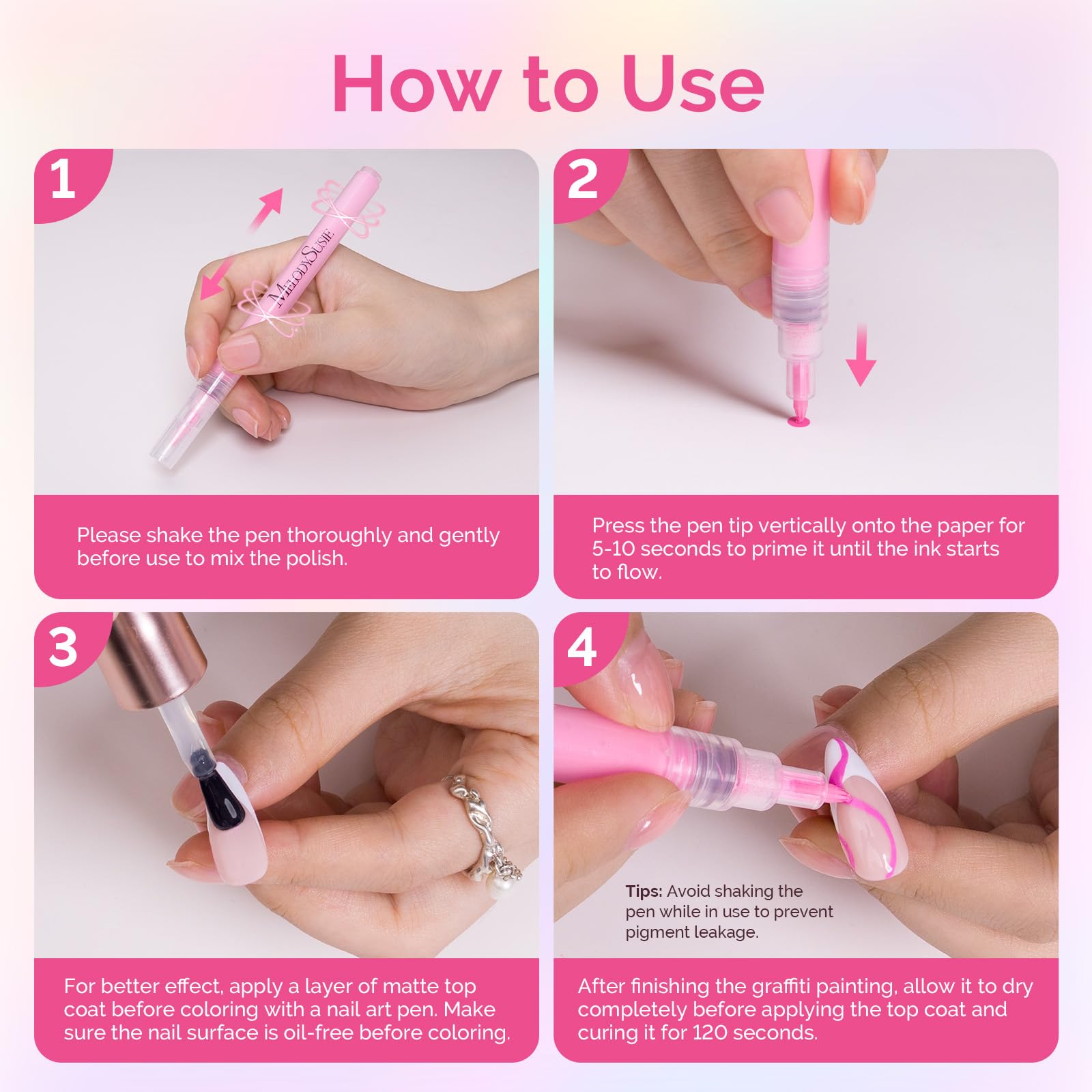 MelodySusie lifestyle setup of a DIY manicure area showing convenience and creativity