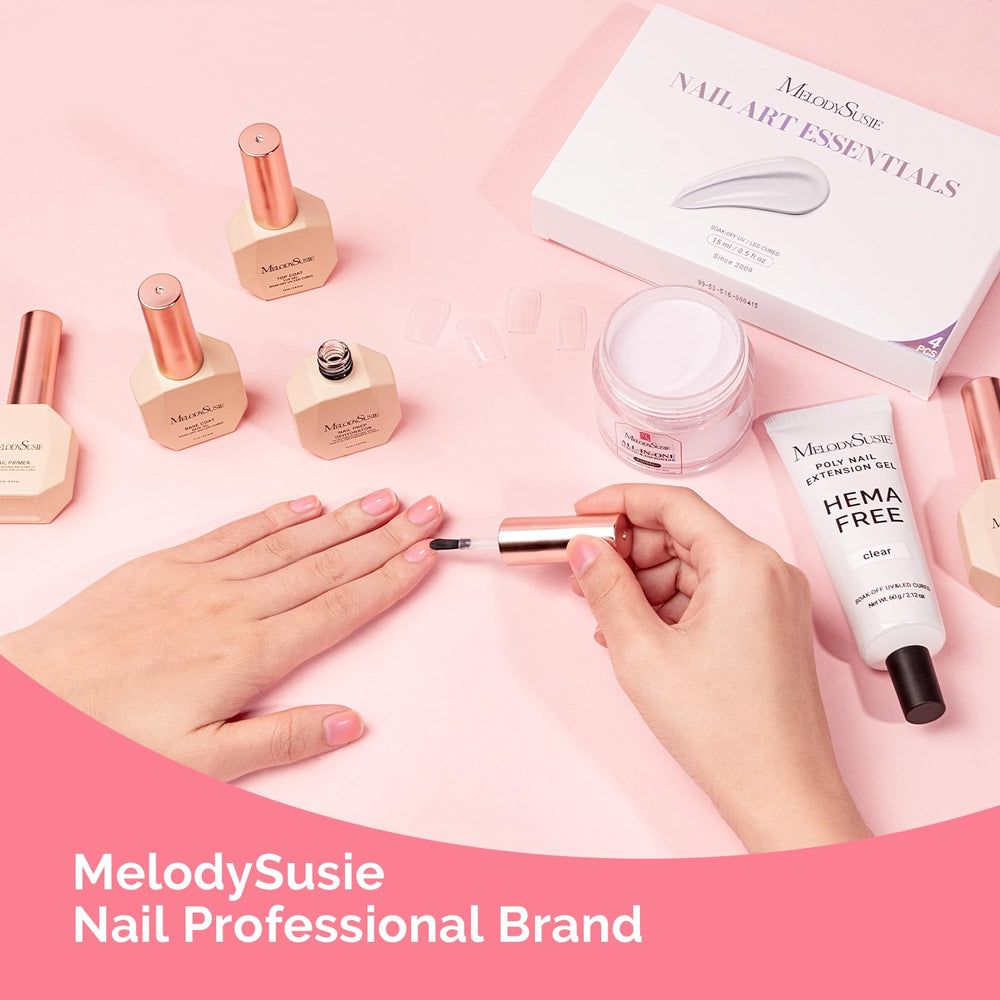 MelodySusie at-home manicure scene showing easy salon-style results for everyday users
