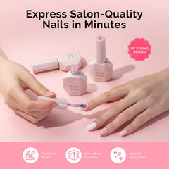 MelodySusie lifestyle flatlay with ribbon and box ready as a gift for women who love nail art
