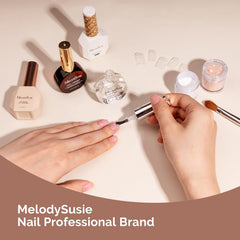 MelodySusie on a makeup table showing salon-quality prep at-home convenience
