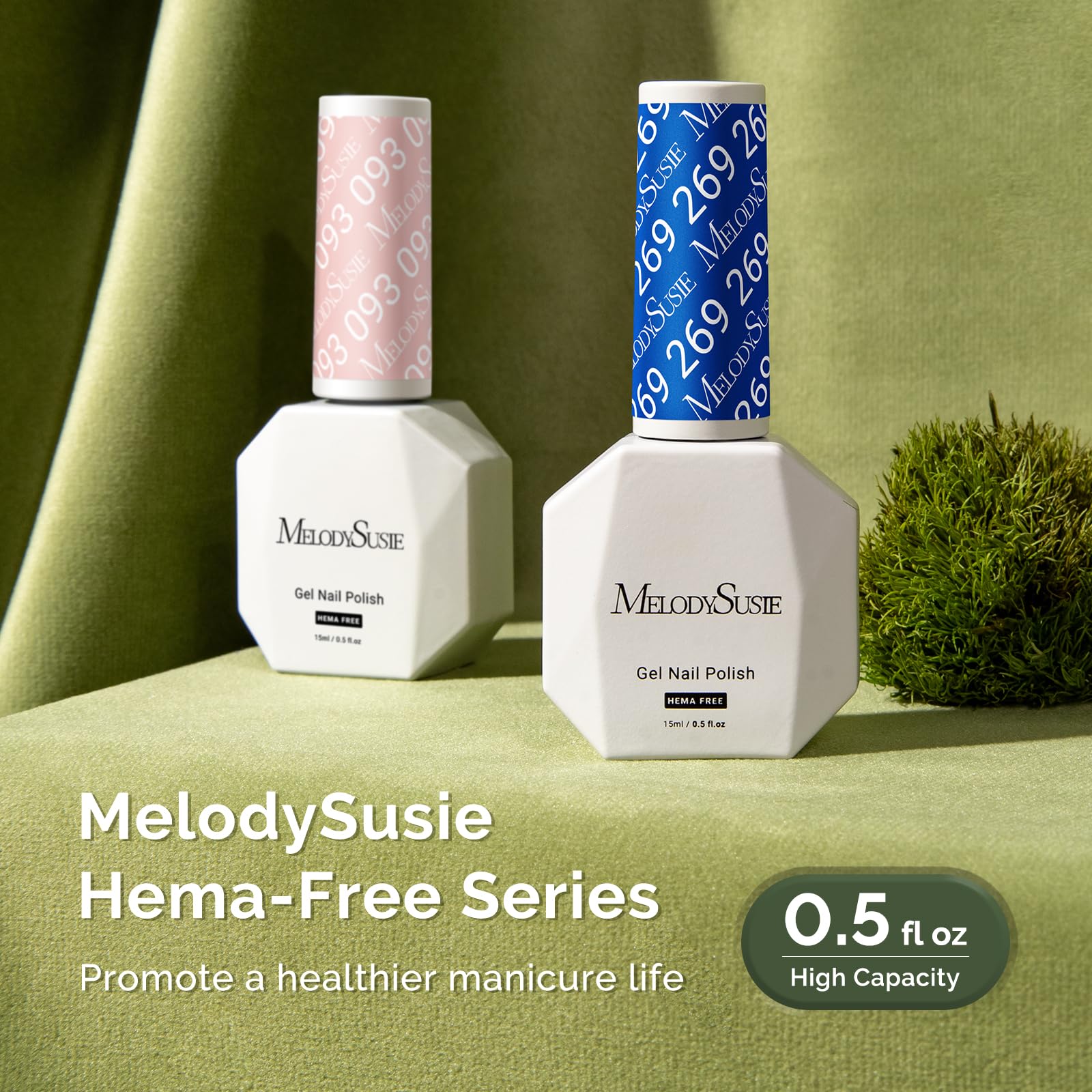 MelodySusie lifestyle manicure at table showing salon-quality DIY results