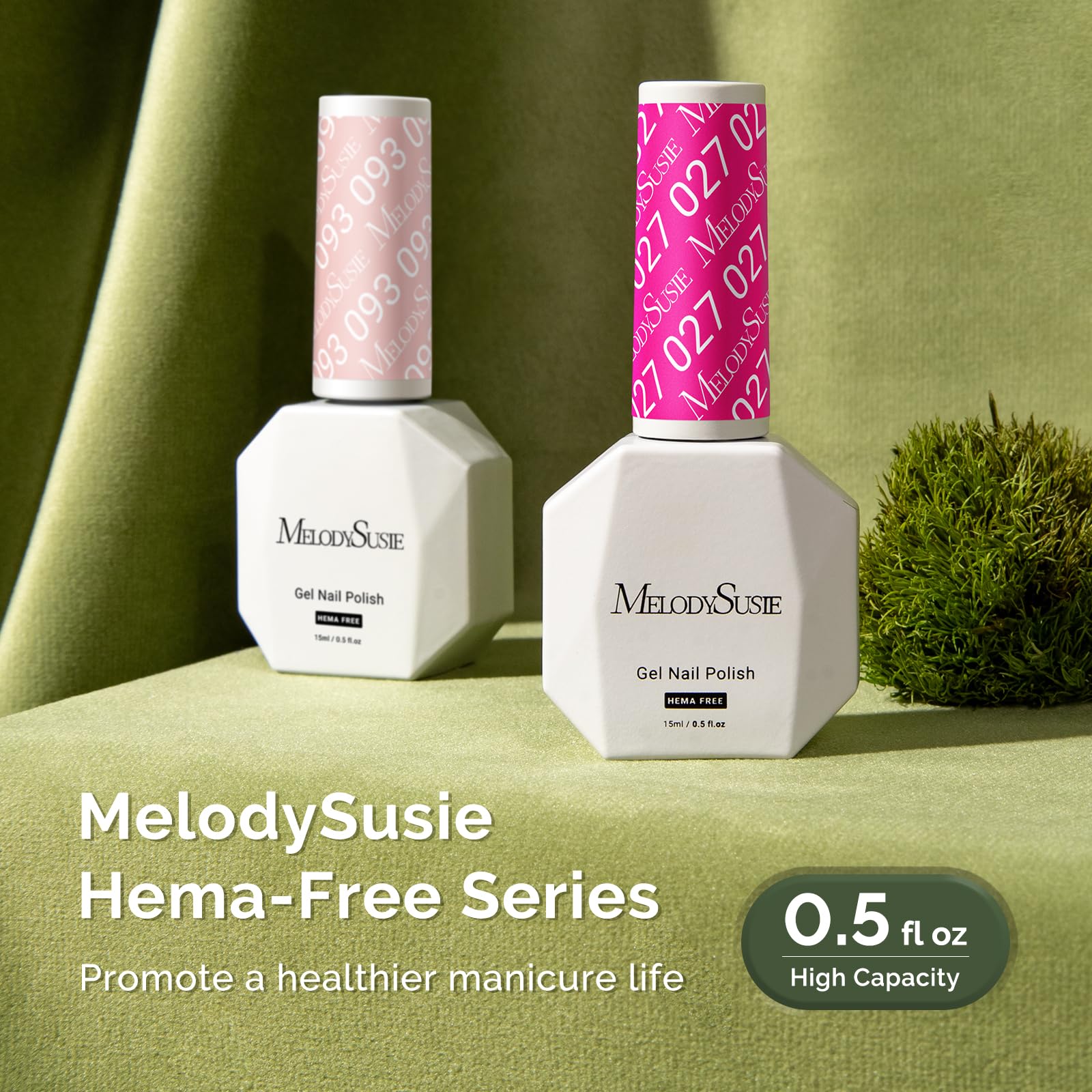MelodySusie lifestyle manicure on table showing salon-quality results