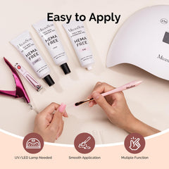 MelodySusie used in a manicure setting showing professional finish and versatile styling
