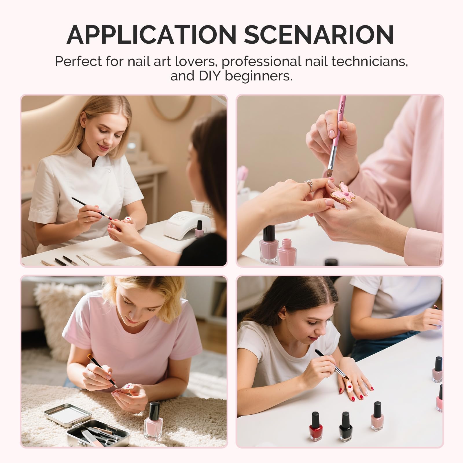MelodySusie lifestyle manicure station demonstrating professional use