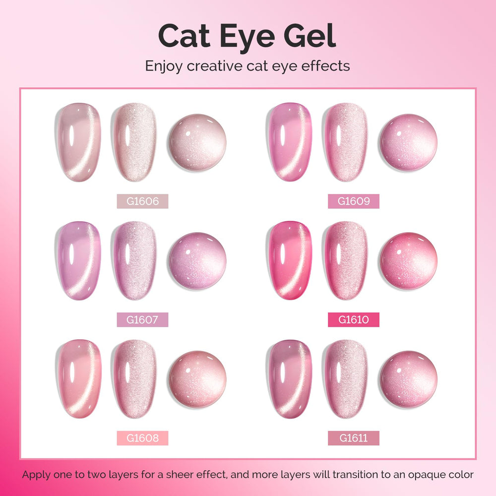 MelodySusie magnet tool held above nail demonstrating quick magnetic cat eye formation