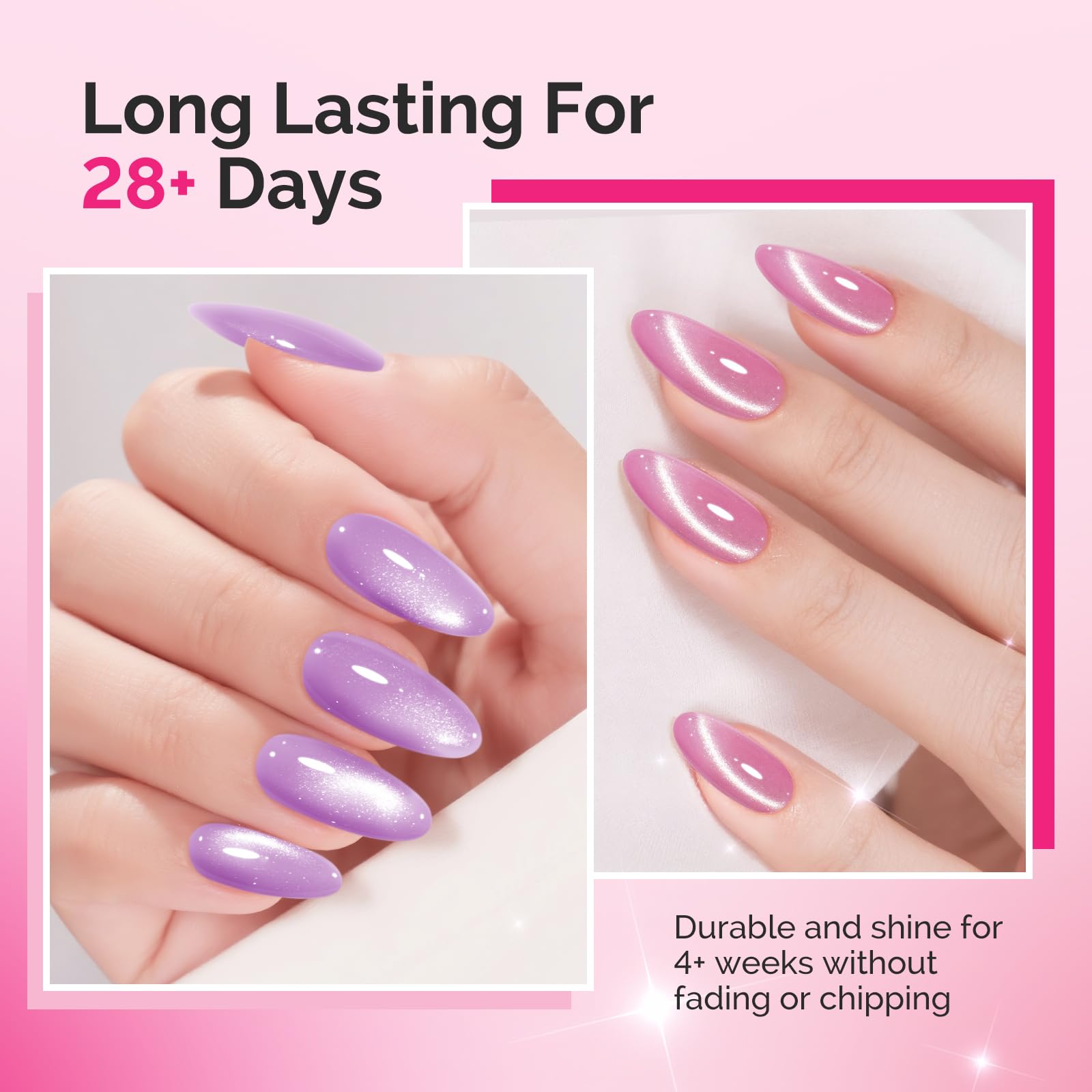 MelodySusie manicure lifestyle shot showing finished nails for inspiration and style ideas