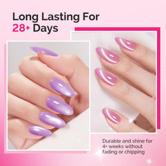 MelodySusie manicure lifestyle shot showing finished nails for inspiration and style ideas