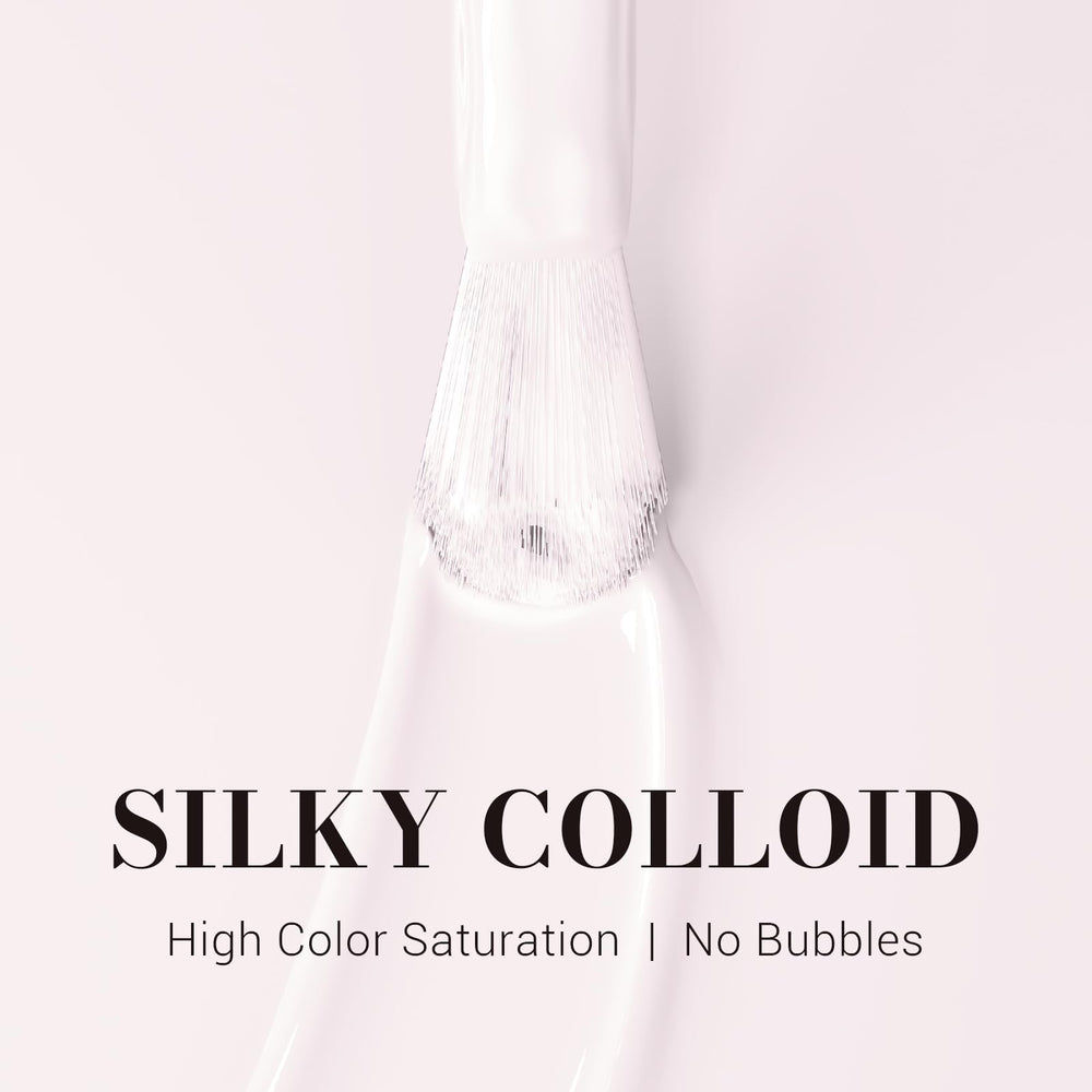 MelodySusie brush stroke demonstrating smooth application and full coverage