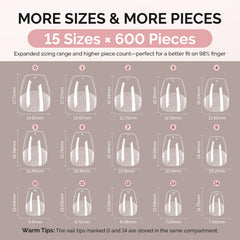 MelodySusie numbered top marking detail for quick size selection and organized workflow