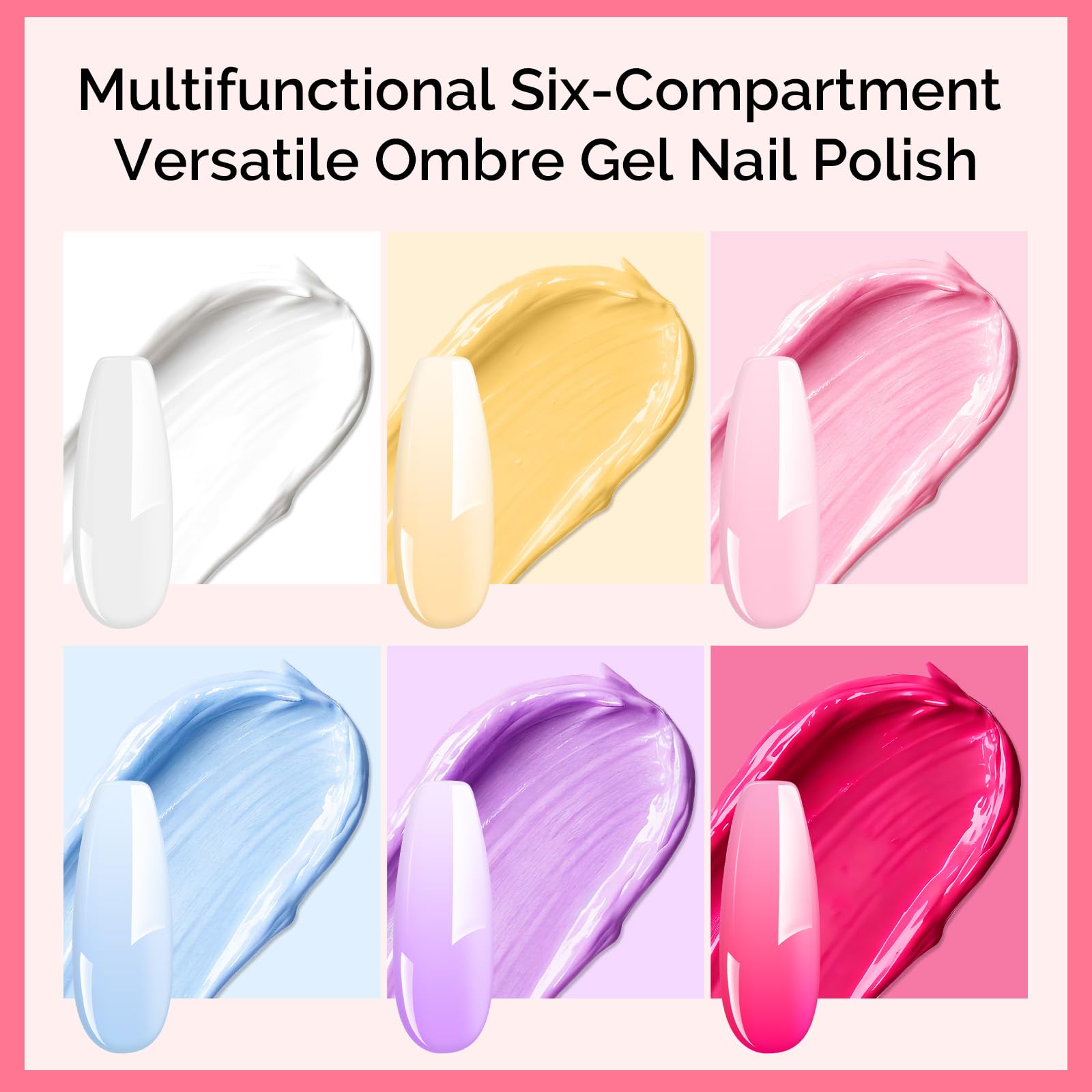 MelodySusie open palette with six lidded gel pans illustrating organized, protected colors
