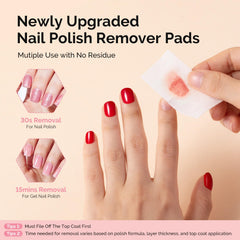 MelodySusie pad texture showing soaked fibers and moisturizing formula benefit