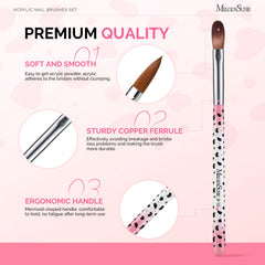 MelodySusie brushes standing in included pen holder for tidy storage and protection