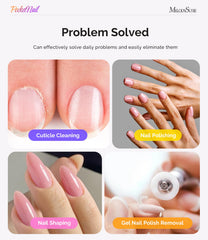 MelodySusie USB connection to power bank for portable nail care