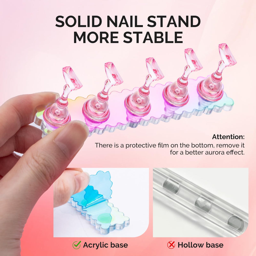 MelodySusie reusable pink putty and clear tape included for residue-free hold