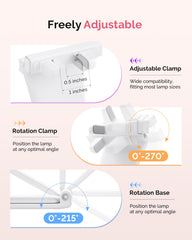 MelodySusie rotating joint angled to demonstrate precise positioning