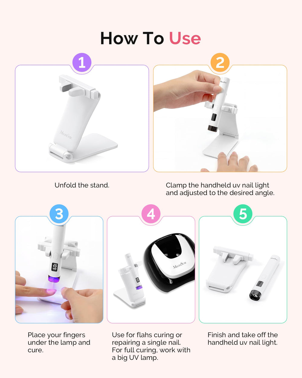 MelodySusie holder in salon use to speed up professional services