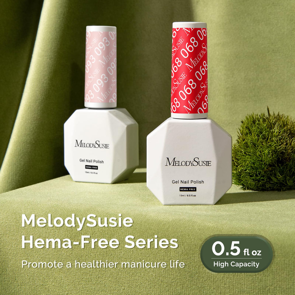 MelodySusie salon-style manicure scene showing professional finish for at-home salon results