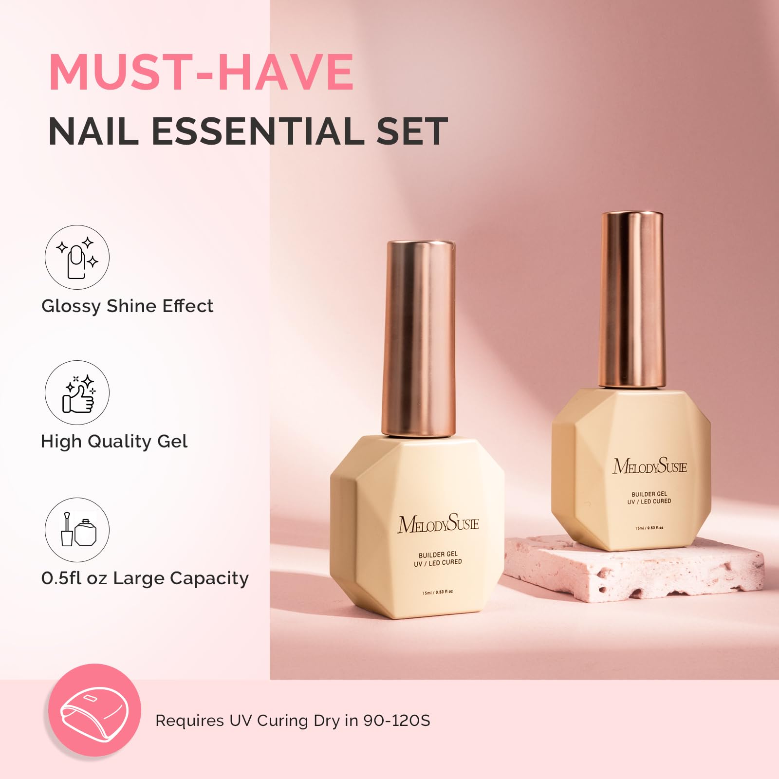 MelodySusie hand holding bottle showing compact 15ml size convenience