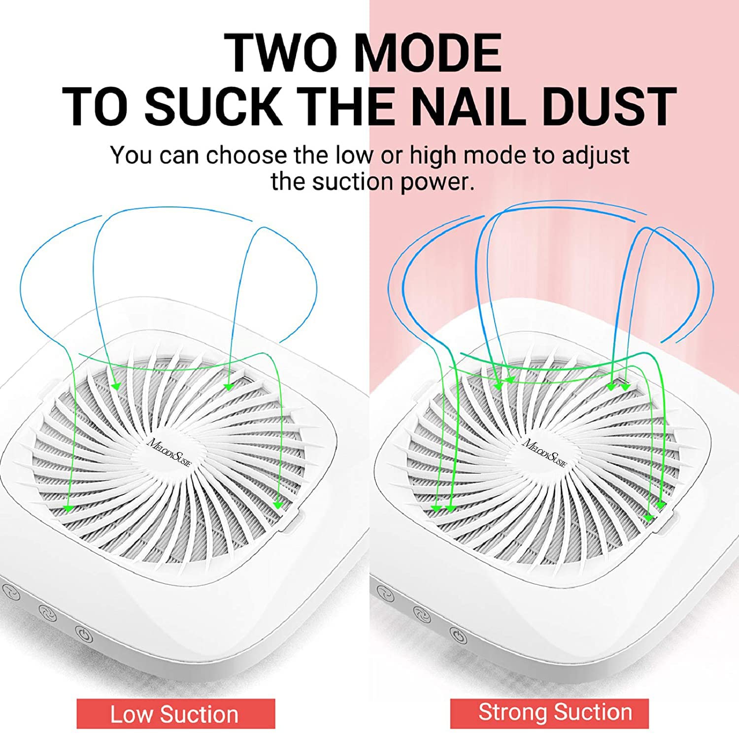 MelodySusie side vents illustrating heat dissipation for long sessions