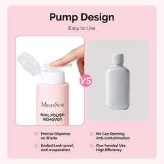 MelodySusie next to common objects showing 240ml size for travel and salon storage