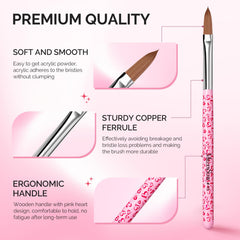 MelodySusie three brushes size comparison (8,10,14) for precise to broad work