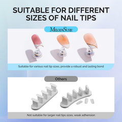 MelodySusie scale comparison with a hand to show compact size and precise control
