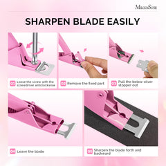 MelodySusie size comparison with ruler showing exact clip length benefit