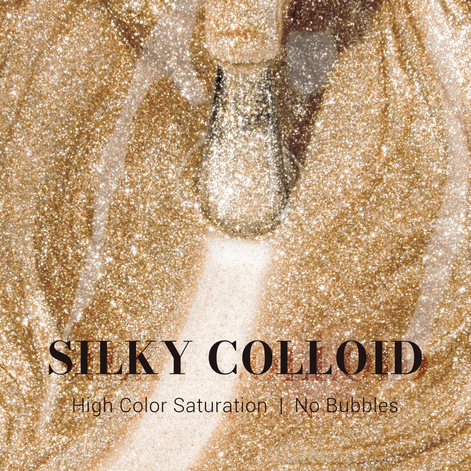 MelodySusie brush stroke displaying smooth coverage and even finish