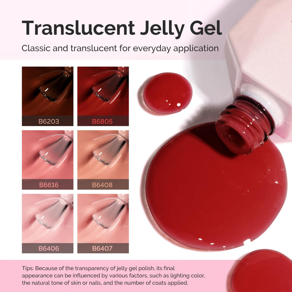 MelodySusie swatch on nail wheel demonstrating translucent to opaque options