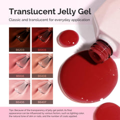 MelodySusie swatch on nail wheel demonstrating translucent to opaque options