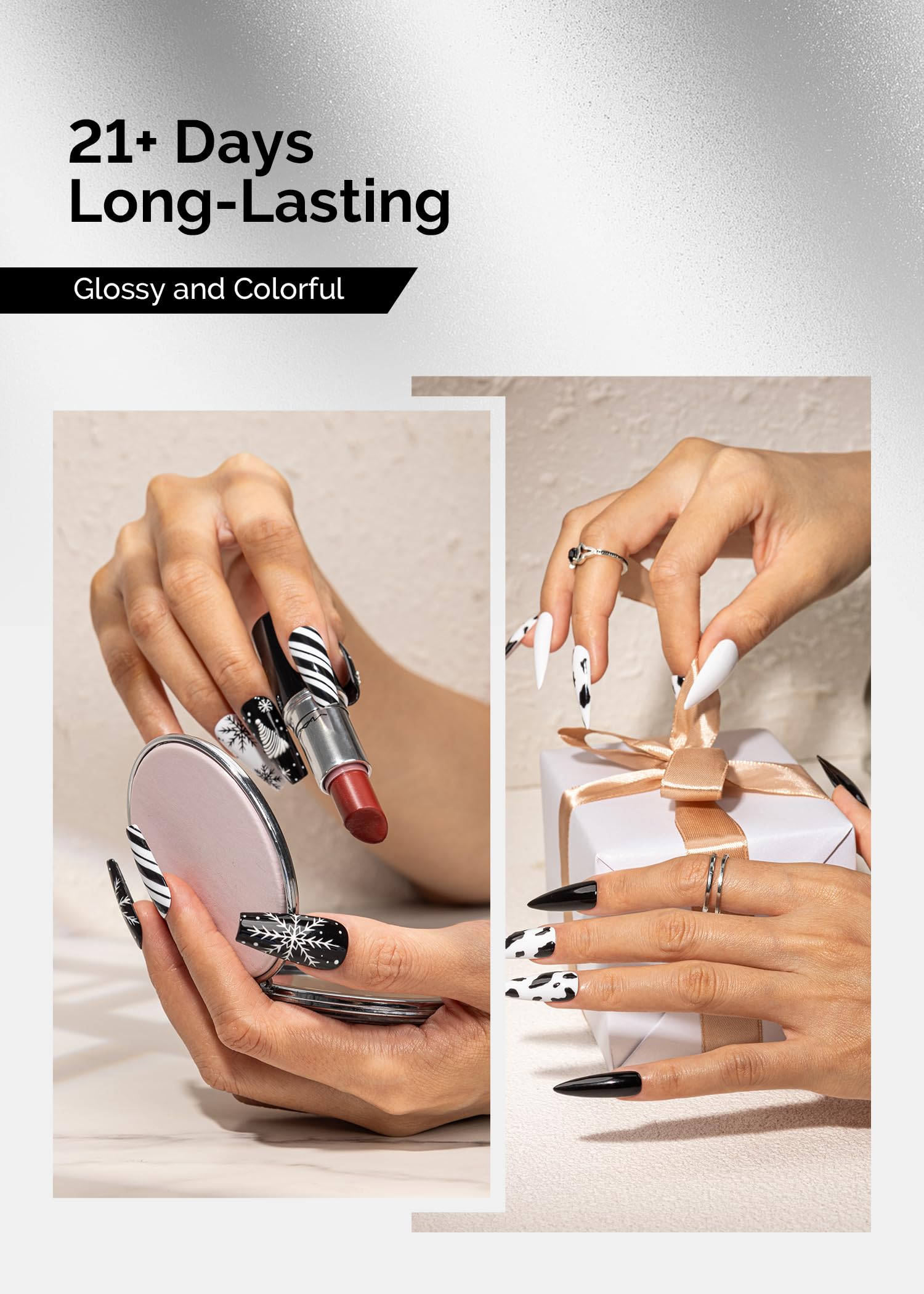 MelodySusie thick gel texture drop highlighting high-opacity coverage benefit
