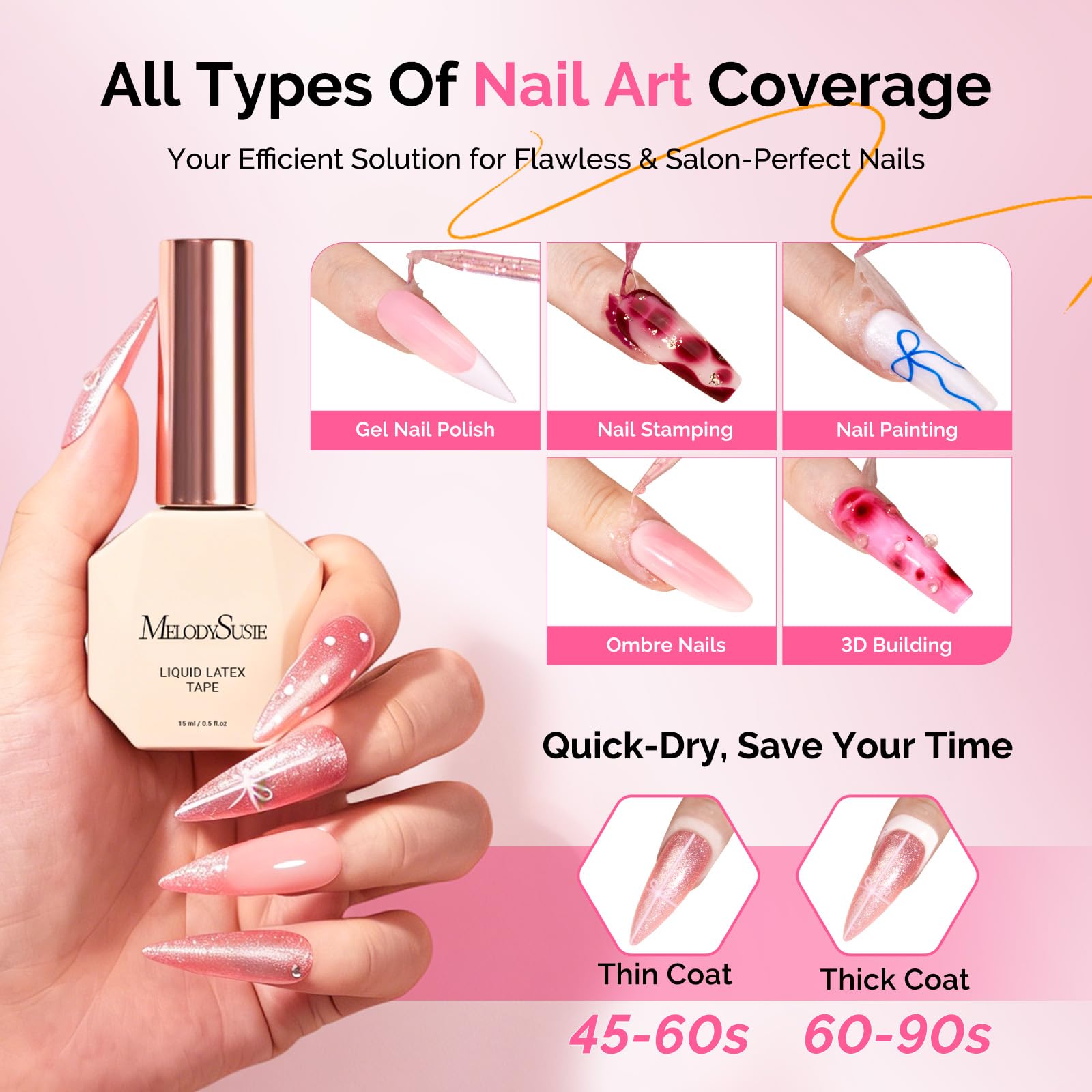 MelodySusie tools in use during gel polish removal demonstrating speed