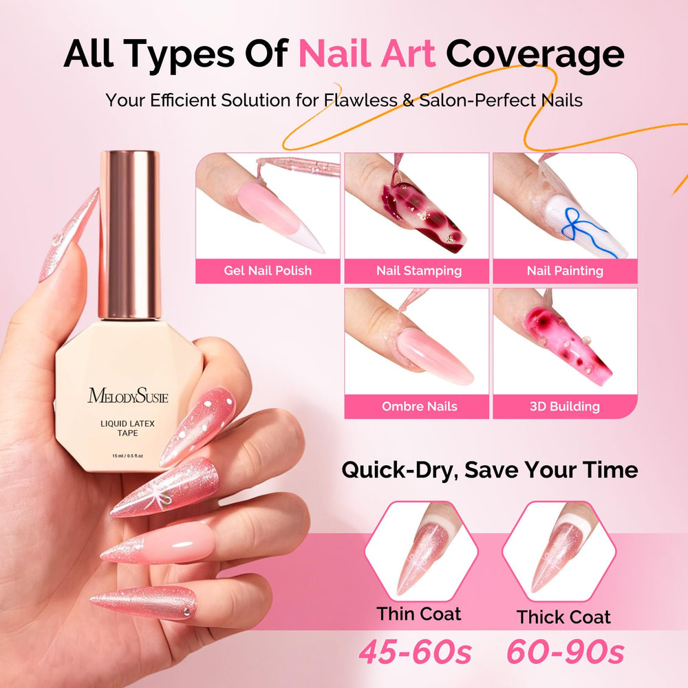 MelodySusie tools in use during gel polish removal demonstrating speed