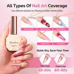 MelodySusie tools in use during gel polish removal demonstrating speed