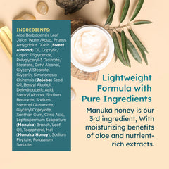 MELORA Manuka honey in bowl illustrating natural ingredient and nourishment