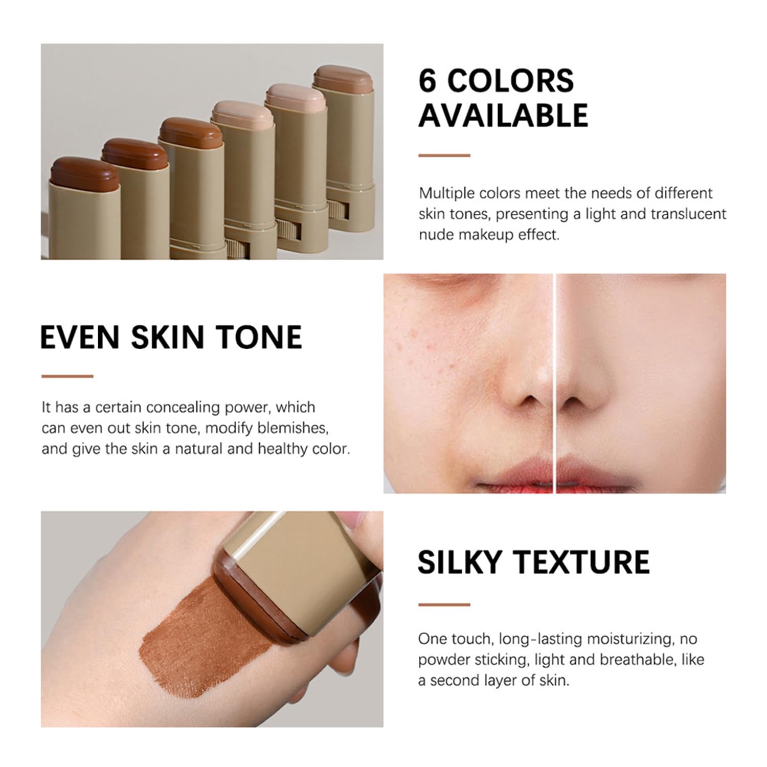 Melsintern stick in hand to show compact size and travel-friendly benefit