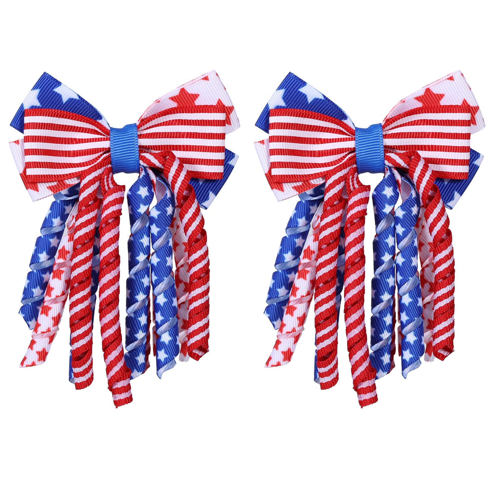 melyde front packaging showing both patriotic curly bow clips and easy gift appeal