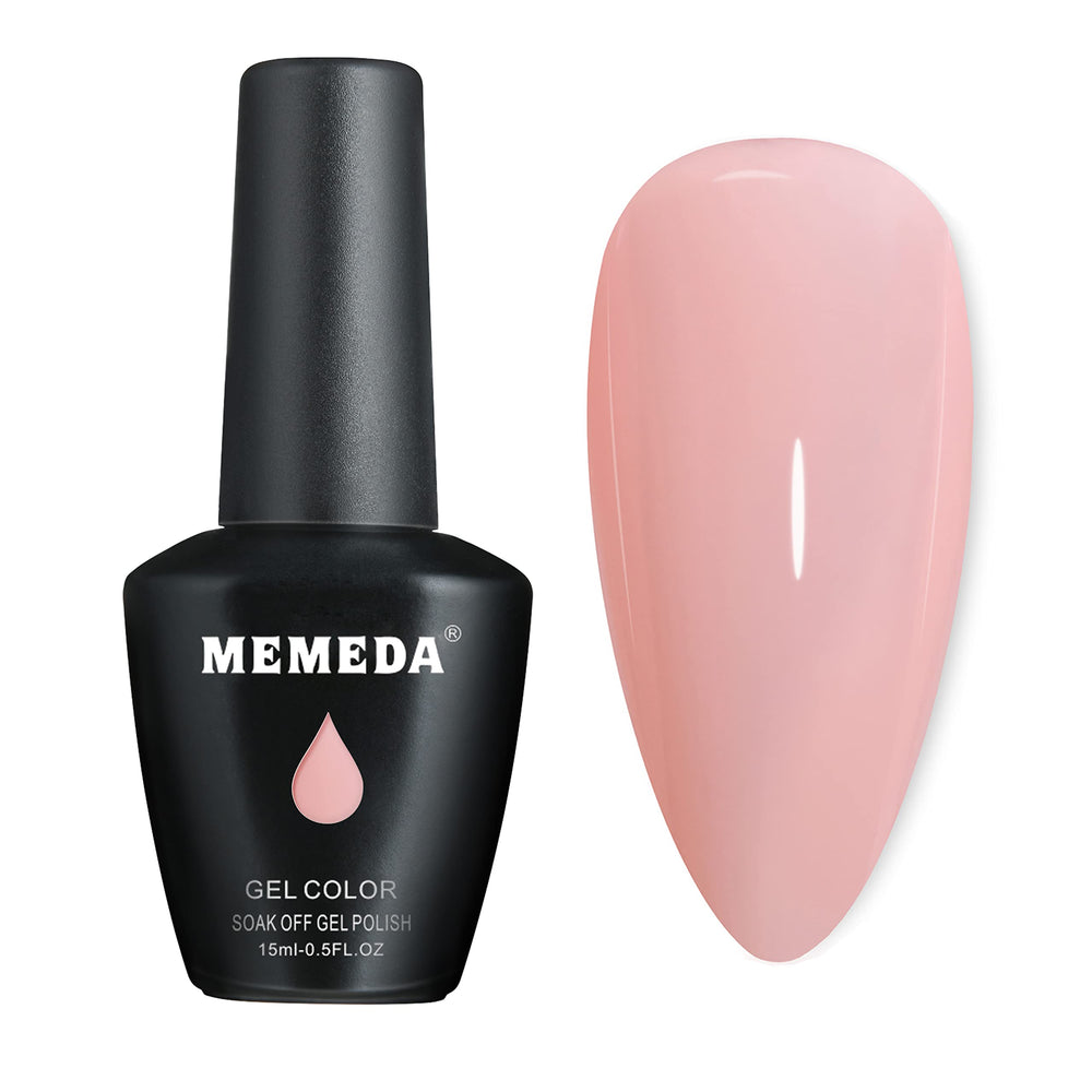 MEMEDA brush stroke swatch displaying smooth color payoff and high pigment benefit