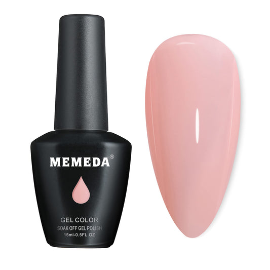 MEMEDA brush stroke swatch displaying smooth color payoff and high pigment benefit