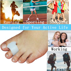 MENOCADY lifestyle image of woman walking wearing spacers for comfort