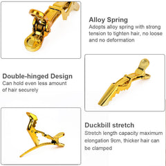 MEN'S GROOMING BARBER PRO clip spring view showing durable tension benefit