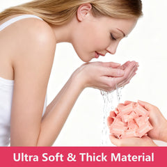 MEQHUO towel in use wiping hands demonstrates quick-clean convenience