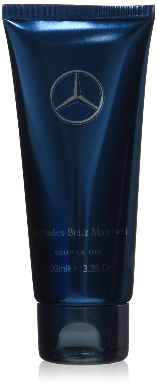 Mercedes-Benz front packaging showing bottle and branding, conveys premium grooming