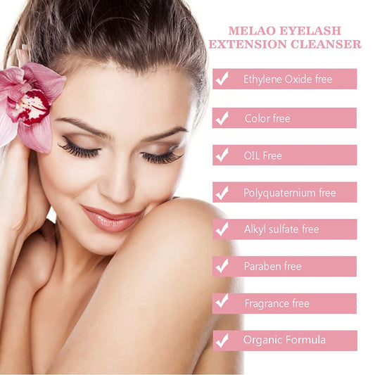 Mererke_Pretty bottle paired with included lash brush for precise cleaning