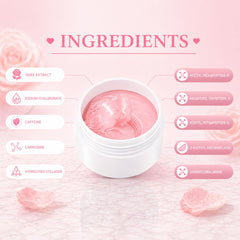 Mererke_Pretty close-up hydrogel patch detail showing smooth gel and cooling surface for soothing effect